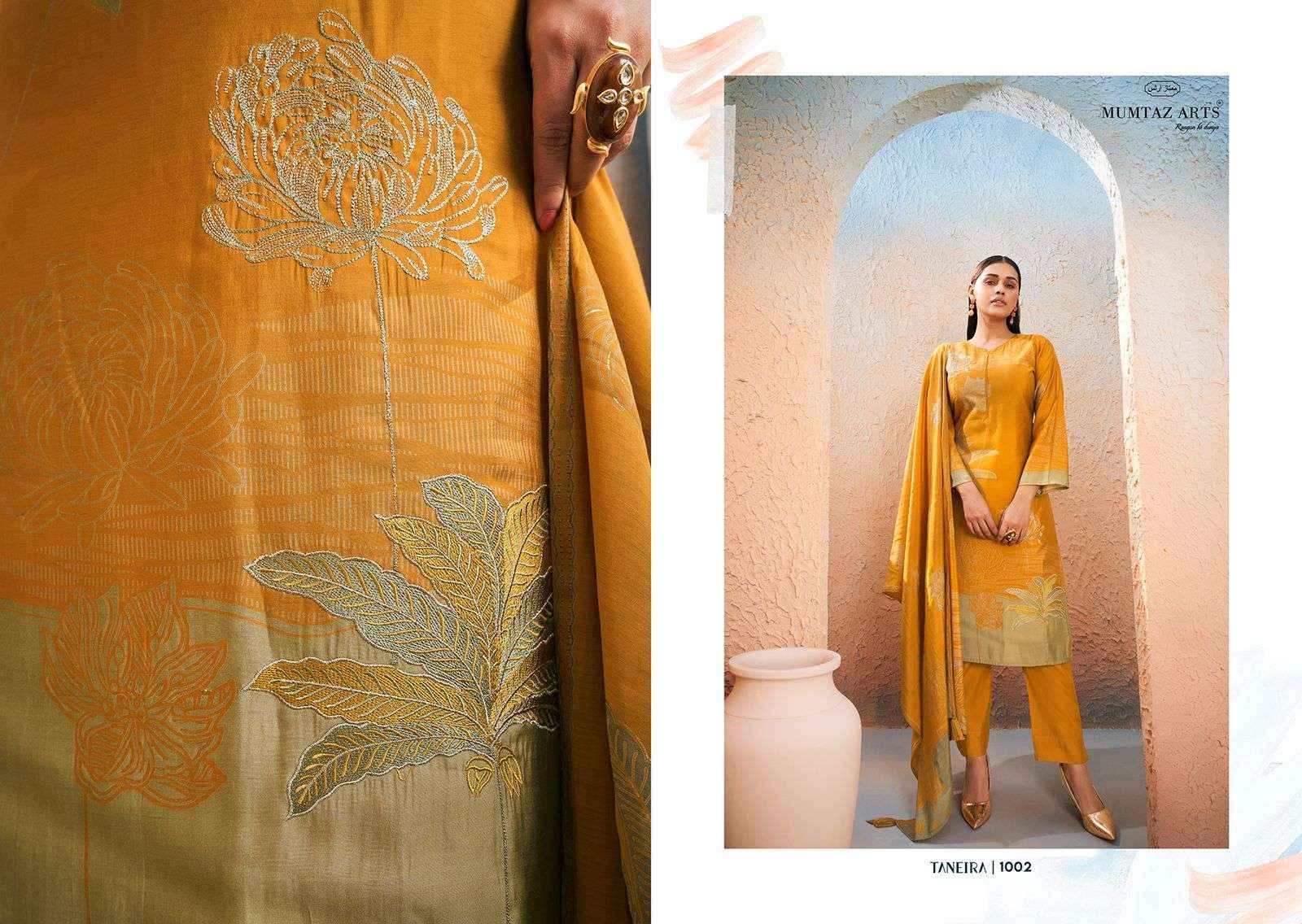 MUMTAZ ARTS TANEIRA VISCOSE DESIGNER SUITS