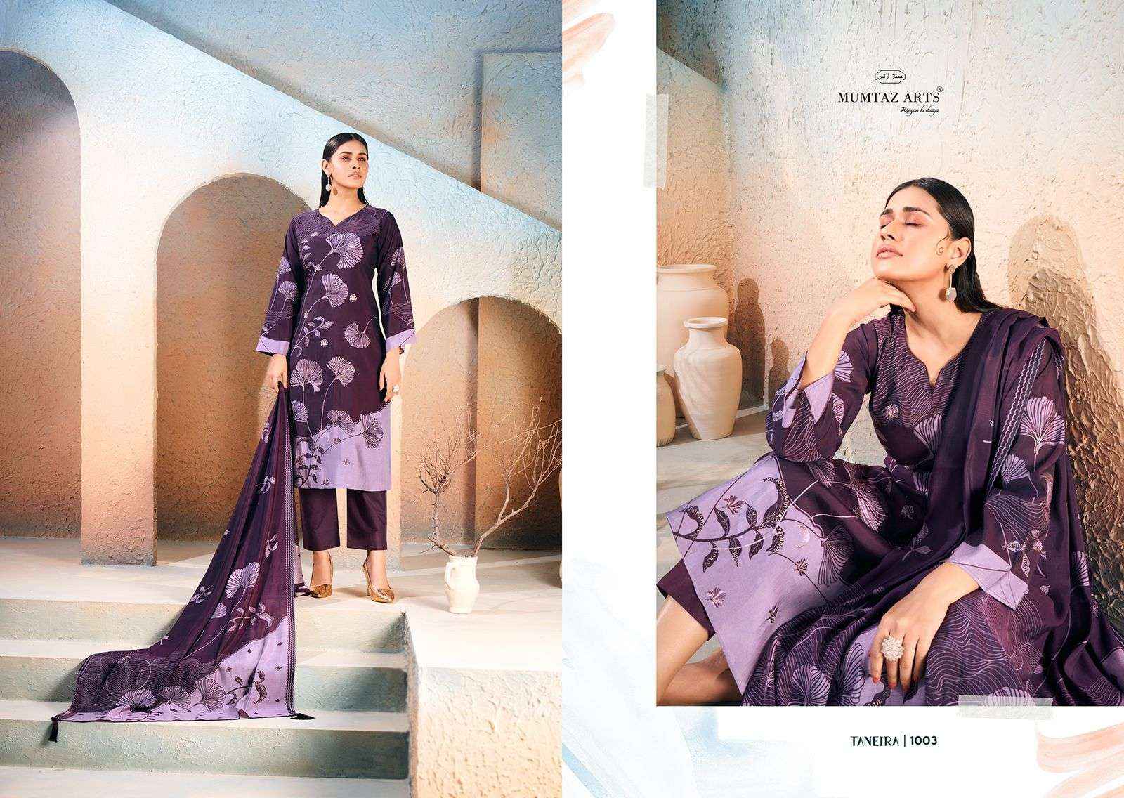 MUMTAZ ARTS TANEIRA VISCOSE DESIGNER SUITS