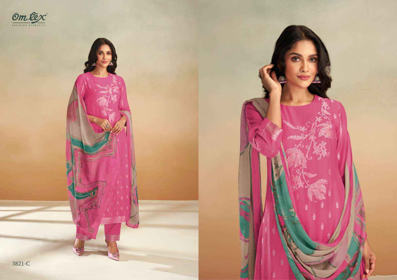 OMTEX AAMOD VOL 20 JACQUARD DESIGNER SUIT