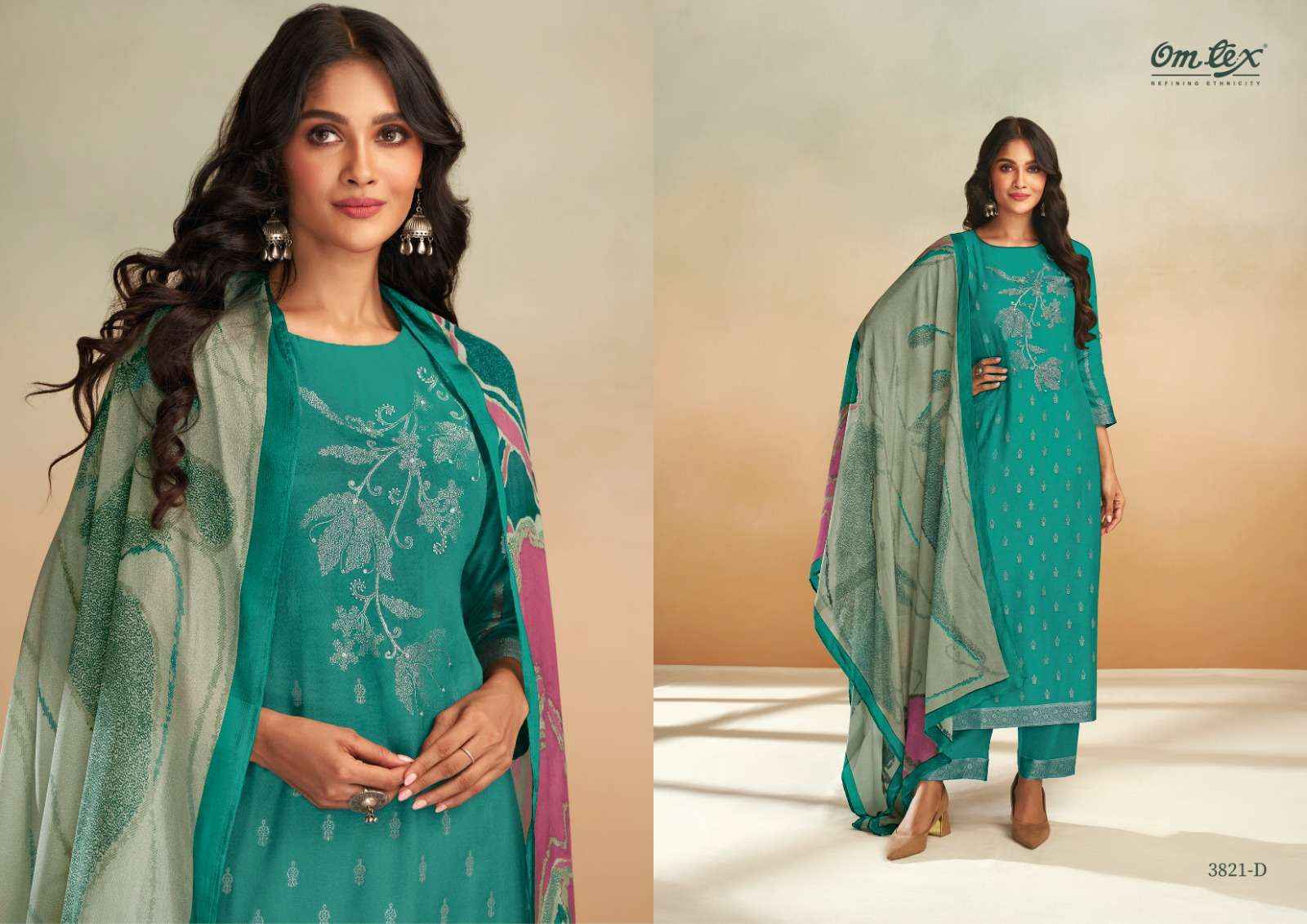 OMTEX AAMOD VOL 20 JACQUARD DESIGNER SUIT