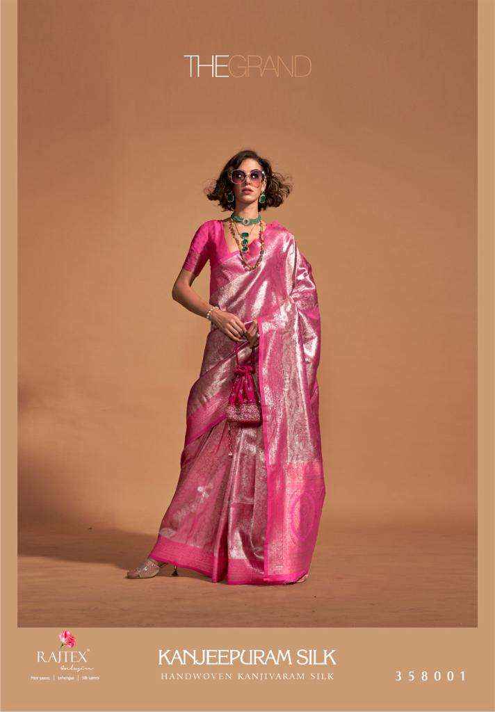 RAJTEX FABRICS KANJEEPURAM SILK SAREE CATALOUGE