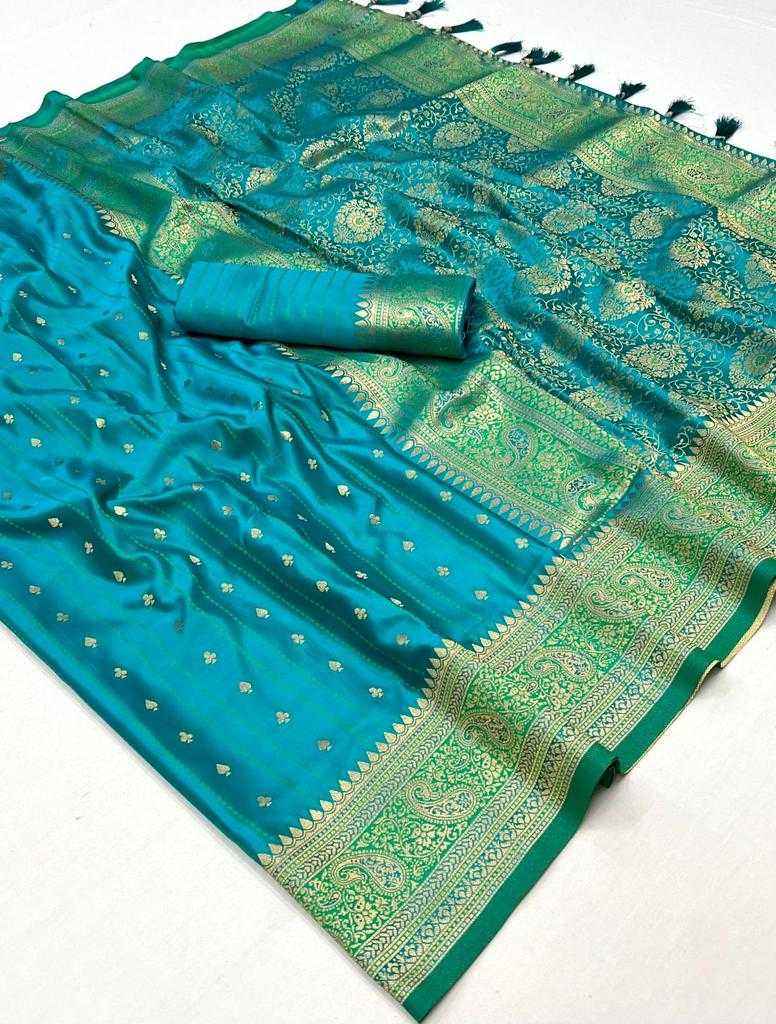 RAJTEX KARNAAL SILK 357001-357006 HANDLOOM WEAVING SAREES