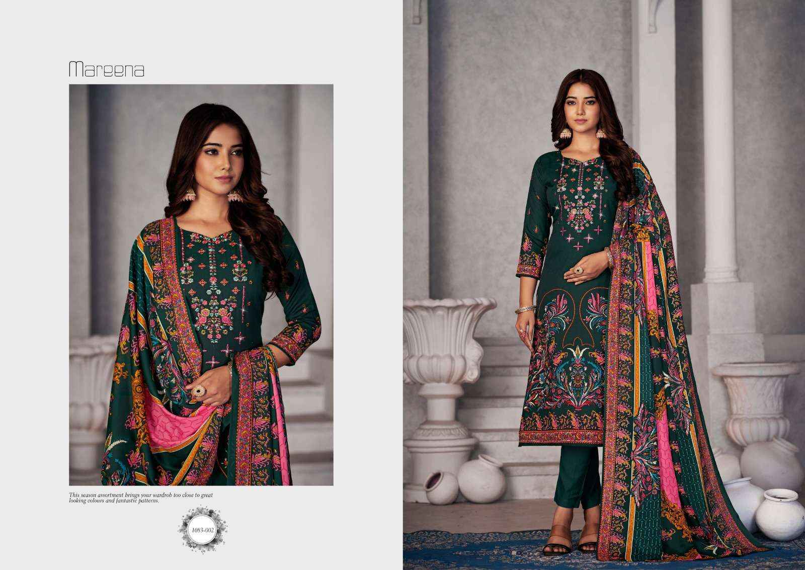 ROMANI MAREENA VOL 17 COTTON DIGITAL PRINT SUITS