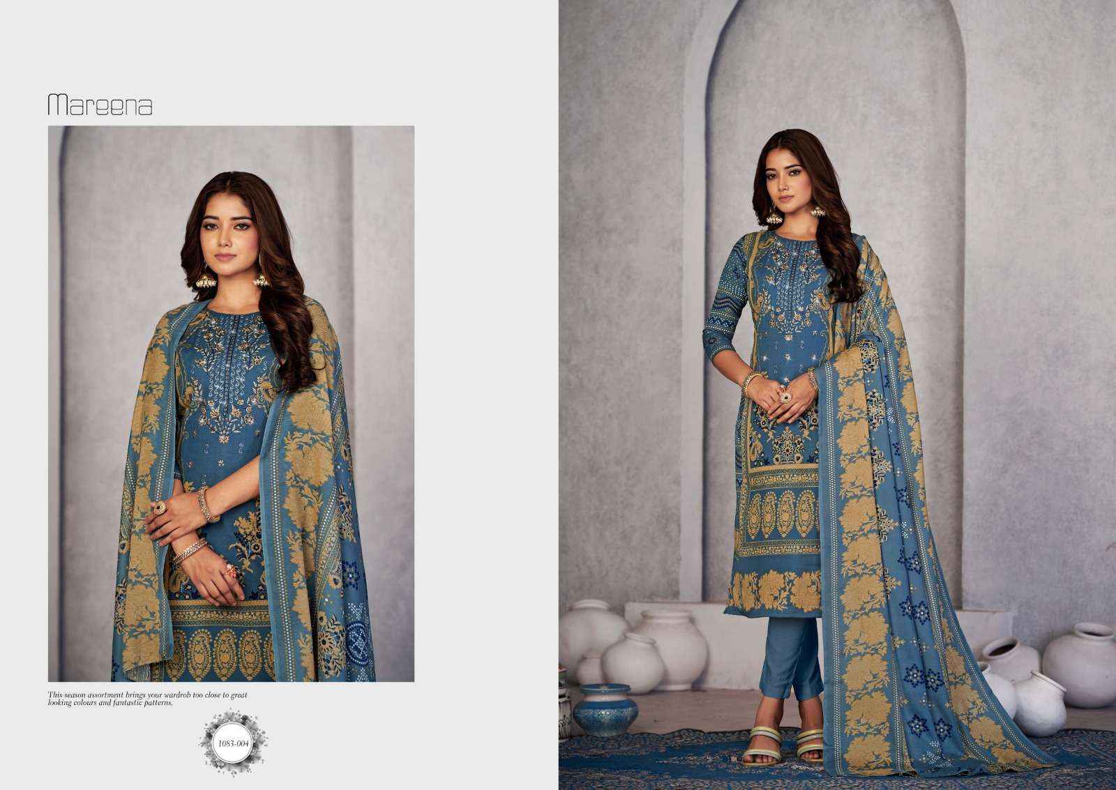 ROMANI MAREENA VOL 17 COTTON DIGITAL PRINT SUITS