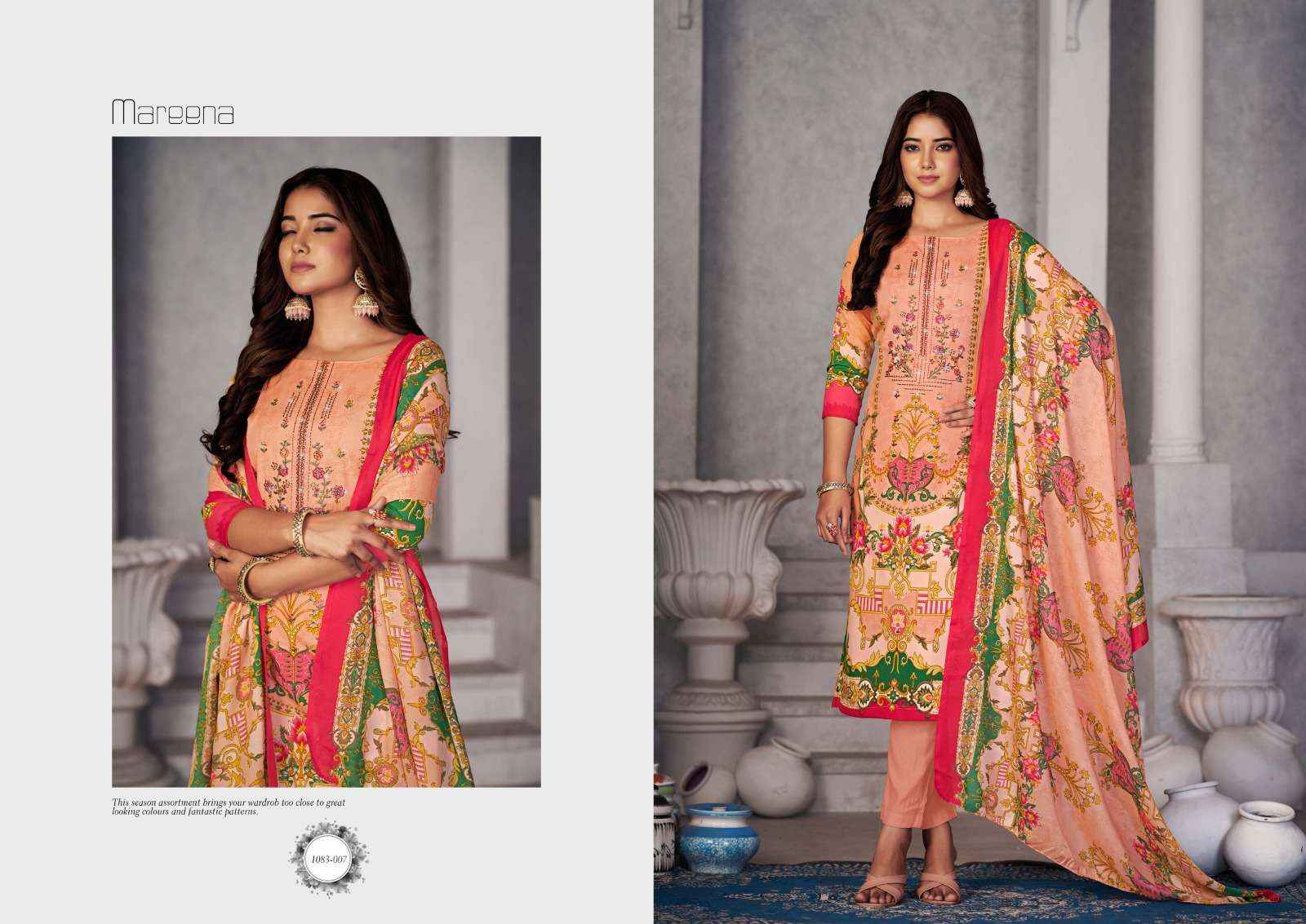 ROMANI MAREENA VOL 17 COTTON DIGITAL PRINT SUITS