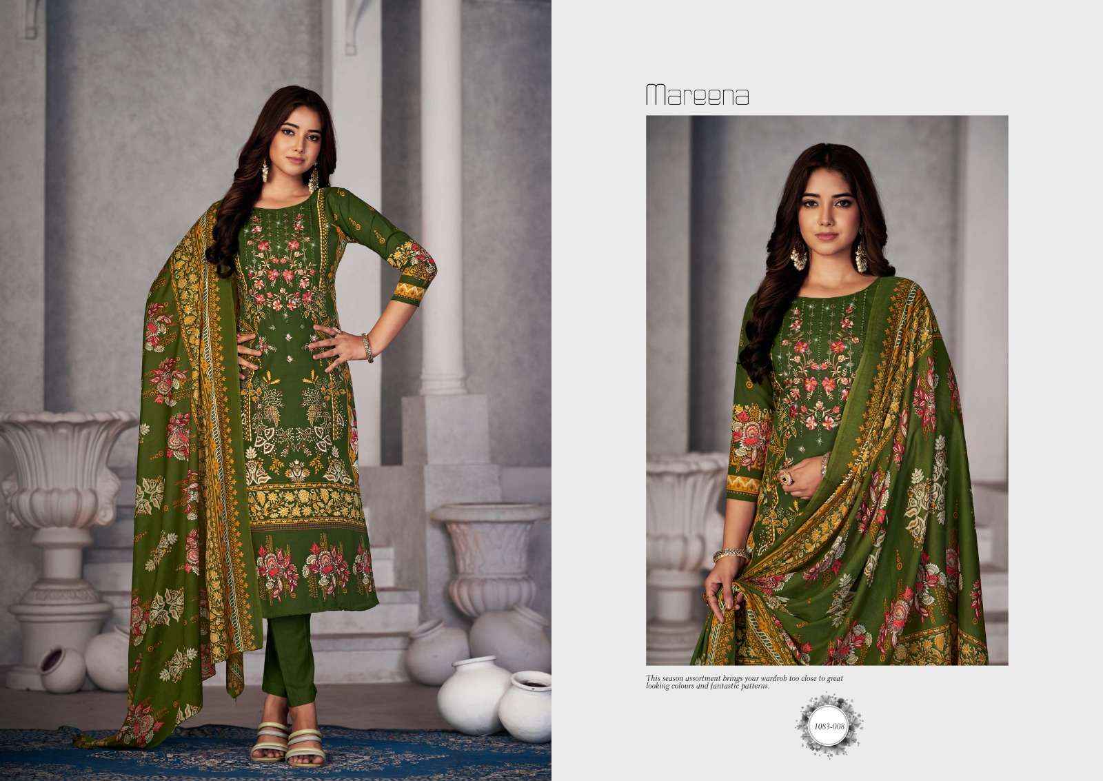 ROMANI MAREENA VOL 17 COTTON DIGITAL PRINT SUITS