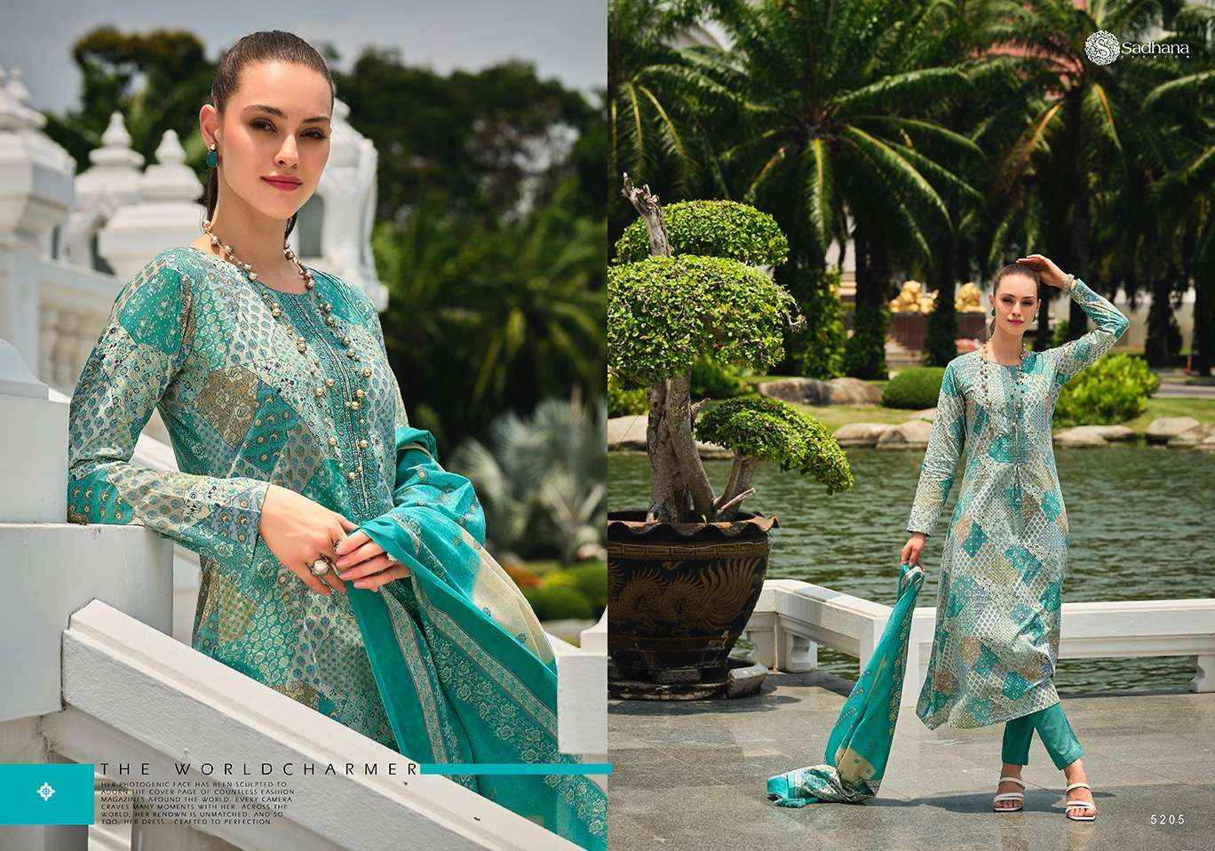 SADHANA FASHION MEHRAAM LAWN COTTON SUIT