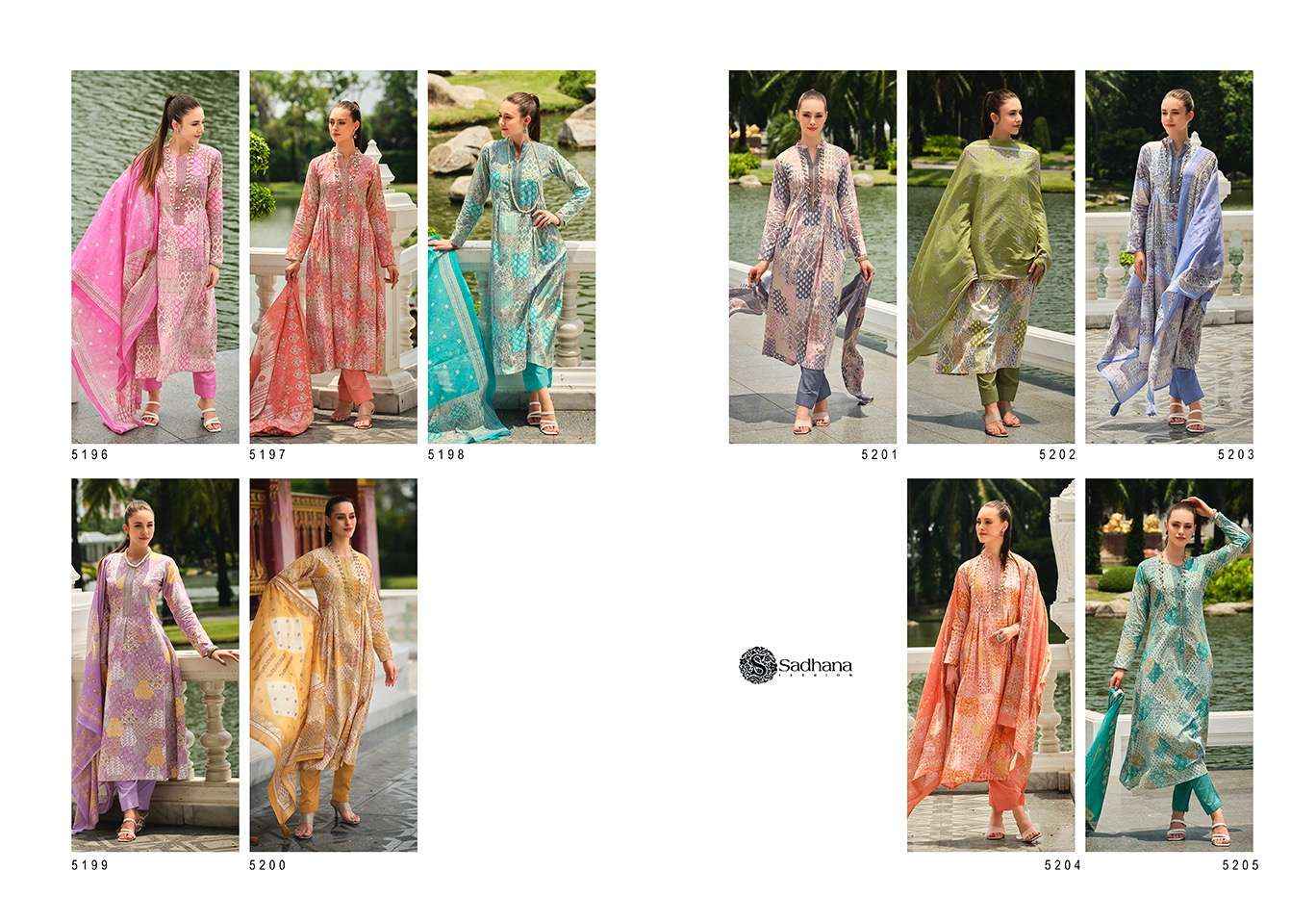 SADHANA FASHION MEHRAAM LAWN COTTON SUIT