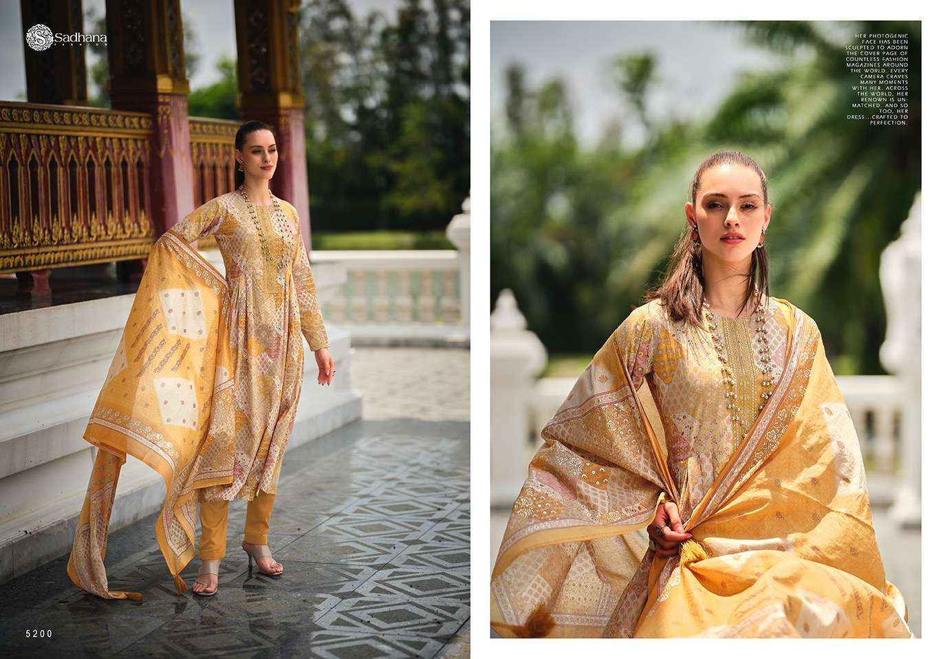 SADHANA FASHION MEHRAAM LAWN COTTON SUIT