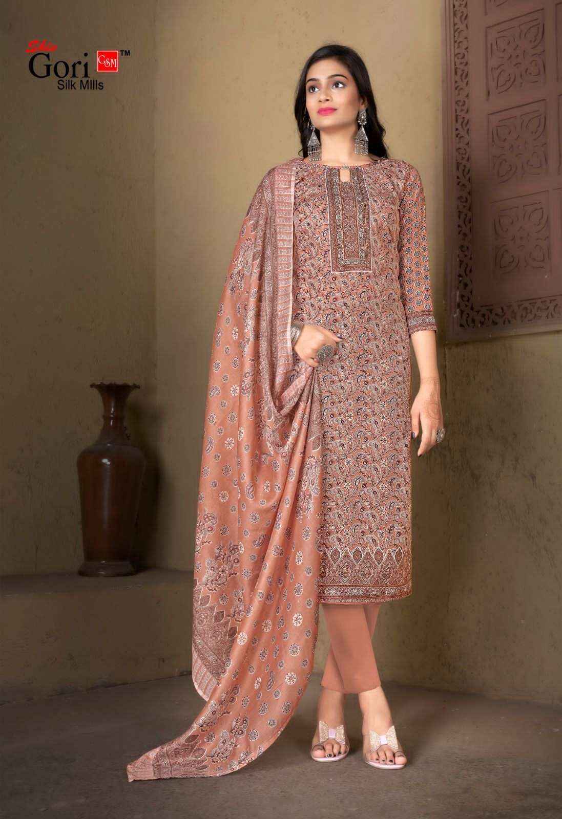 SHIV GORI SILK MILLS PAKIZAA VOL 16 COTTON DRESS MATERIALS