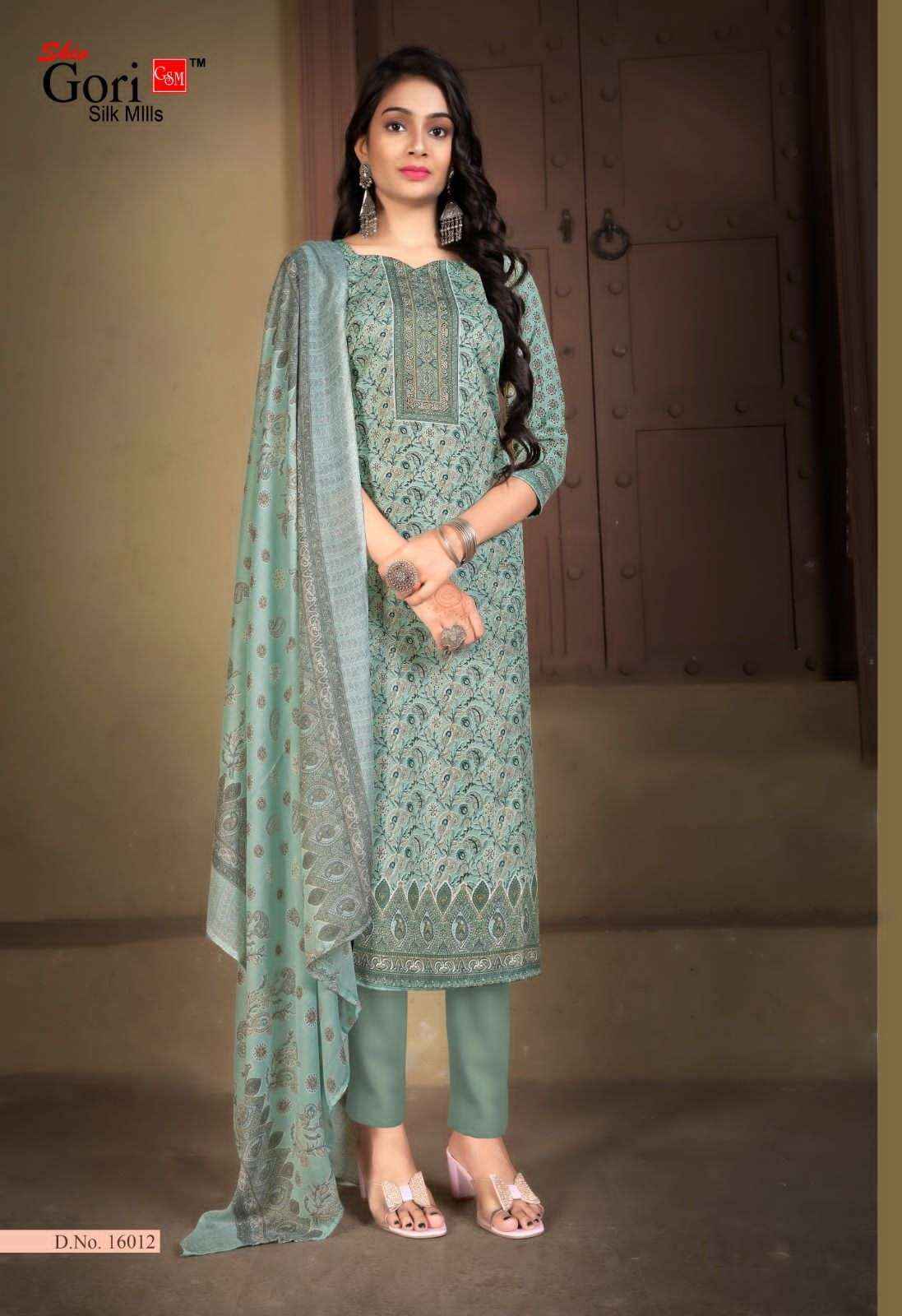 SHIV GORI SILK MILLS PAKIZAA VOL 16 COTTON DRESS MATERIALS