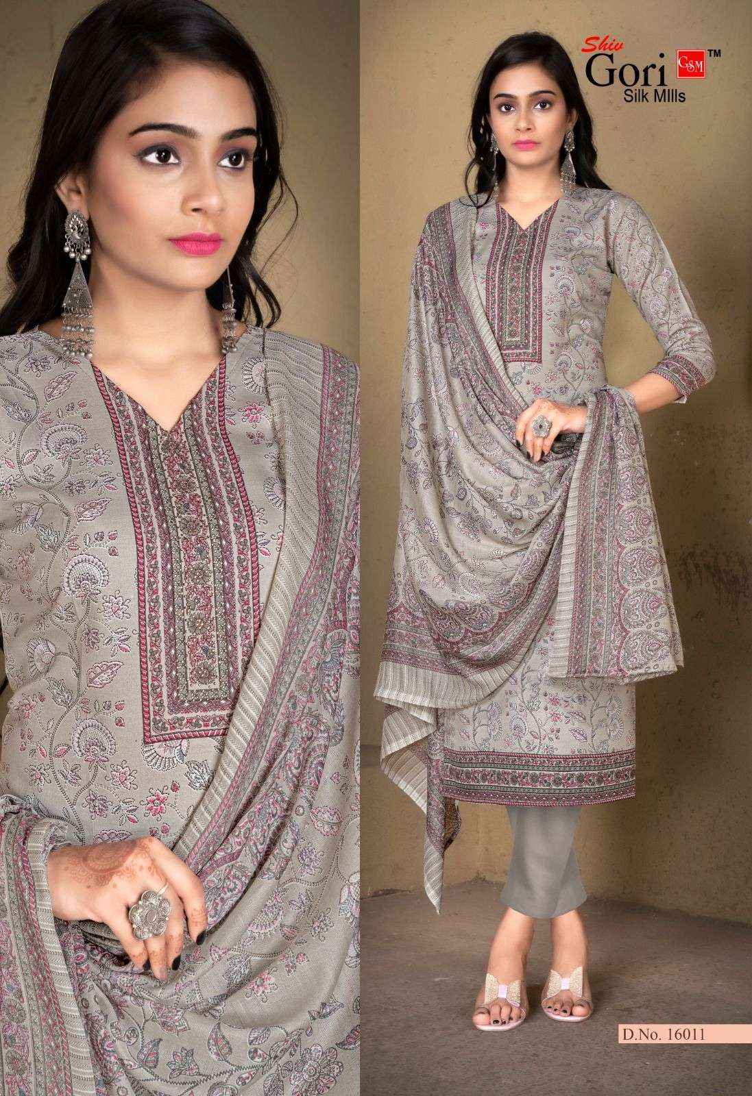 SHIV GORI SILK MILLS PAKIZAA VOL 16 COTTON DRESS MATERIALS