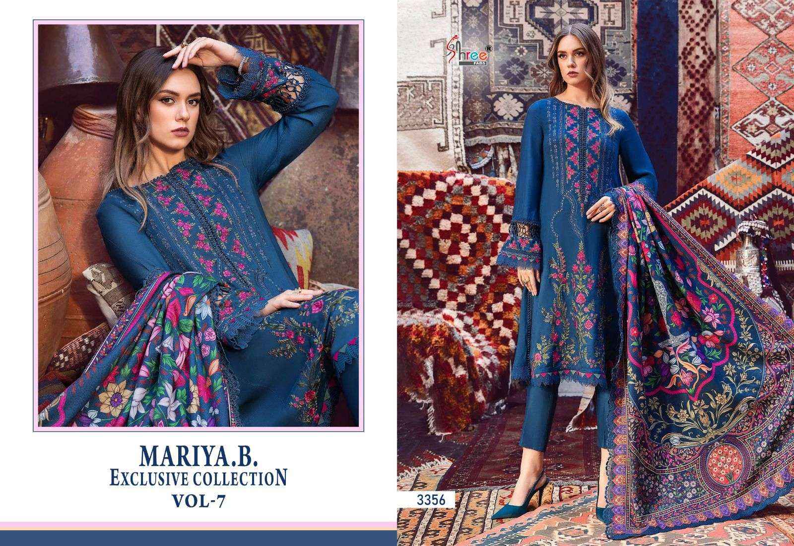 SHREE FABS MARIAB EXCLUSIVE COLLECTION VOL-7 DRESS MATERIAL