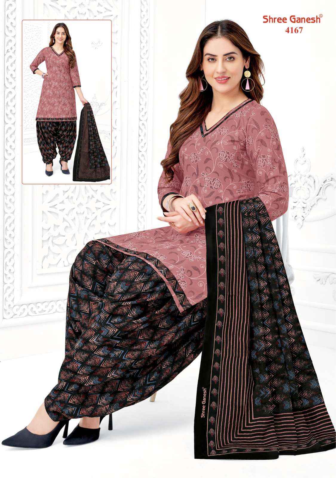 SHREE GANESH HANSIKA VOL 21 DRESS MATERIAL WHOLESALE PRICE