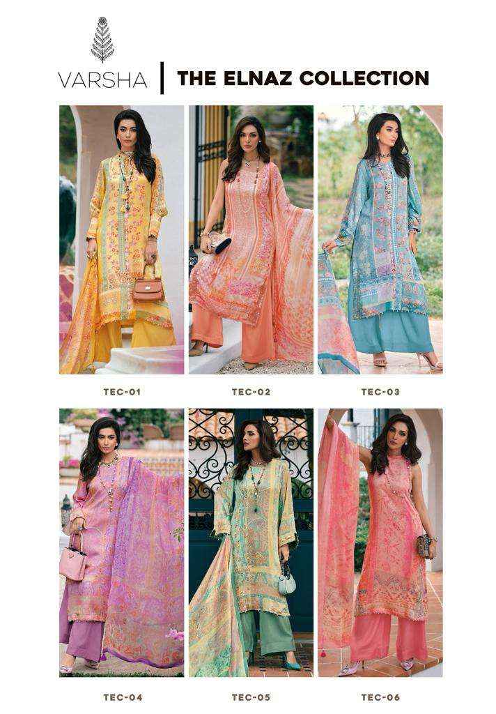 VARSHA THE ELNAZ COLLETION FANCY DESIGNER SUITS