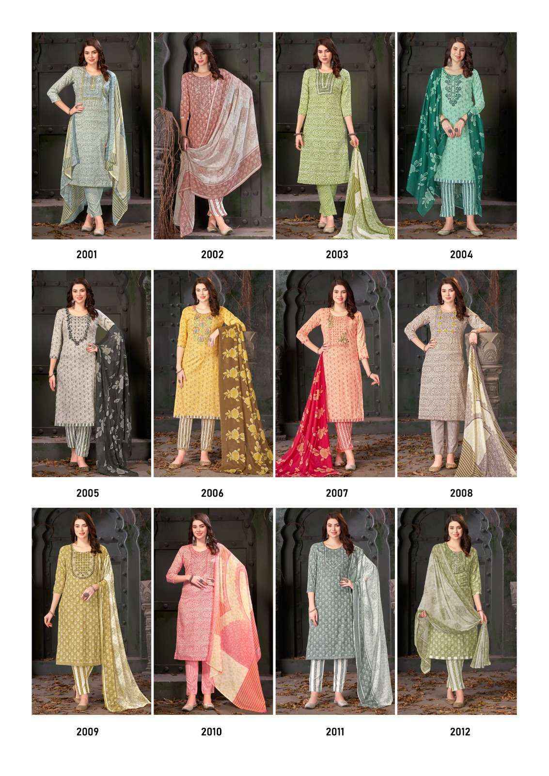 Al Karam Heritage Vol 02 Cotton Dress Material 12 pcs Catalogue