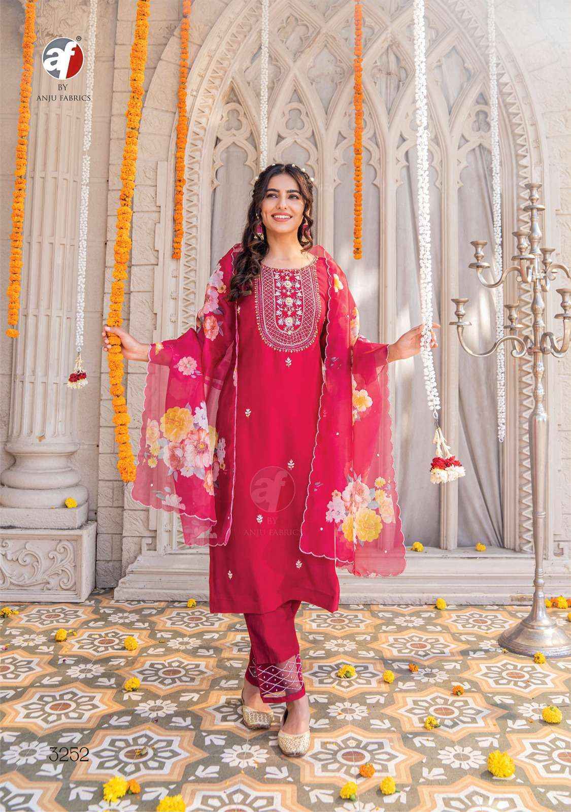 ANJU FABRICS MAYRA VOL 3 DESIGNER SUITS ( 6 PCS CATALOG )