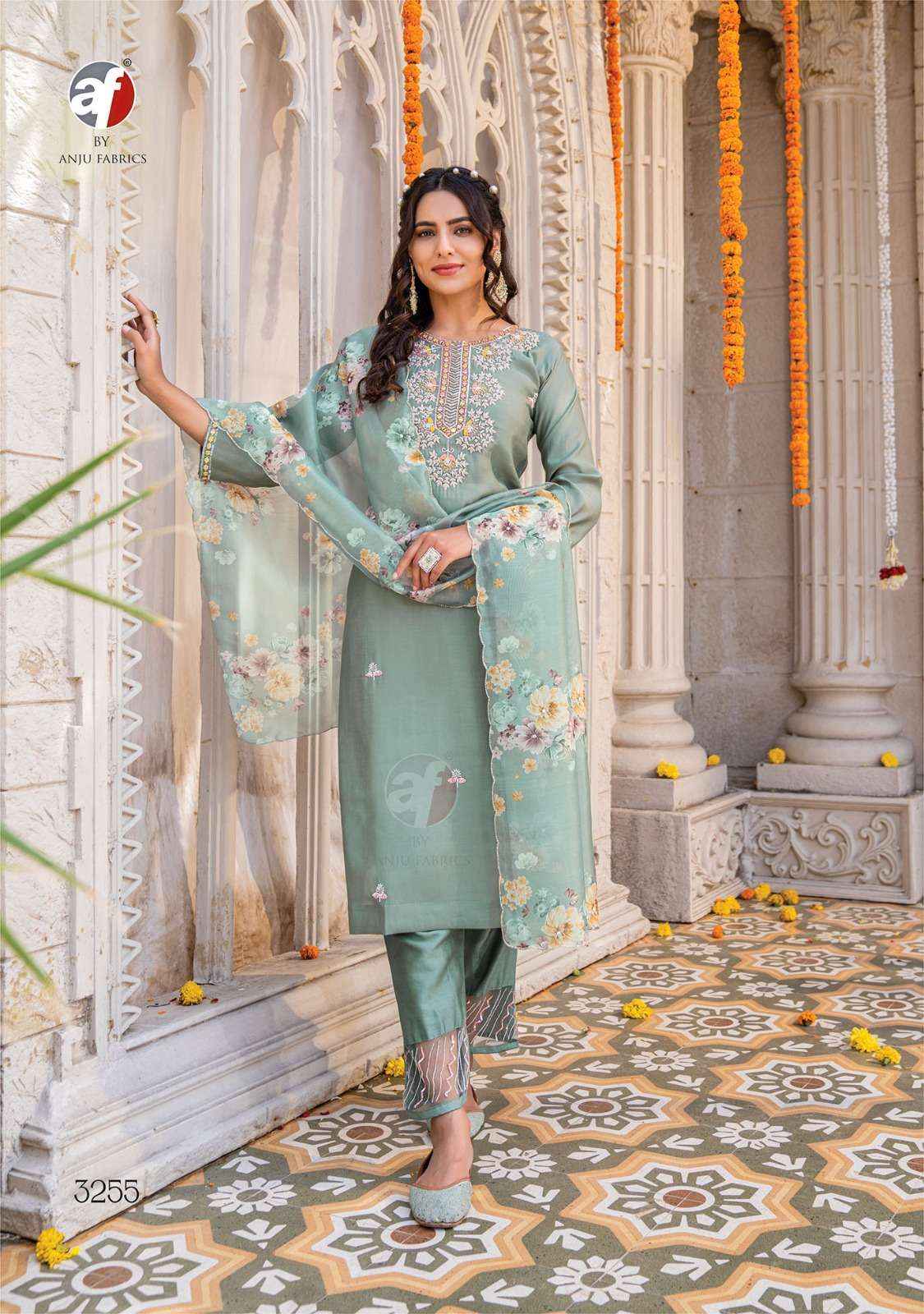 ANJU FABRICS MAYRA VOL 3 DESIGNER SUITS ( 6 PCS CATALOG )