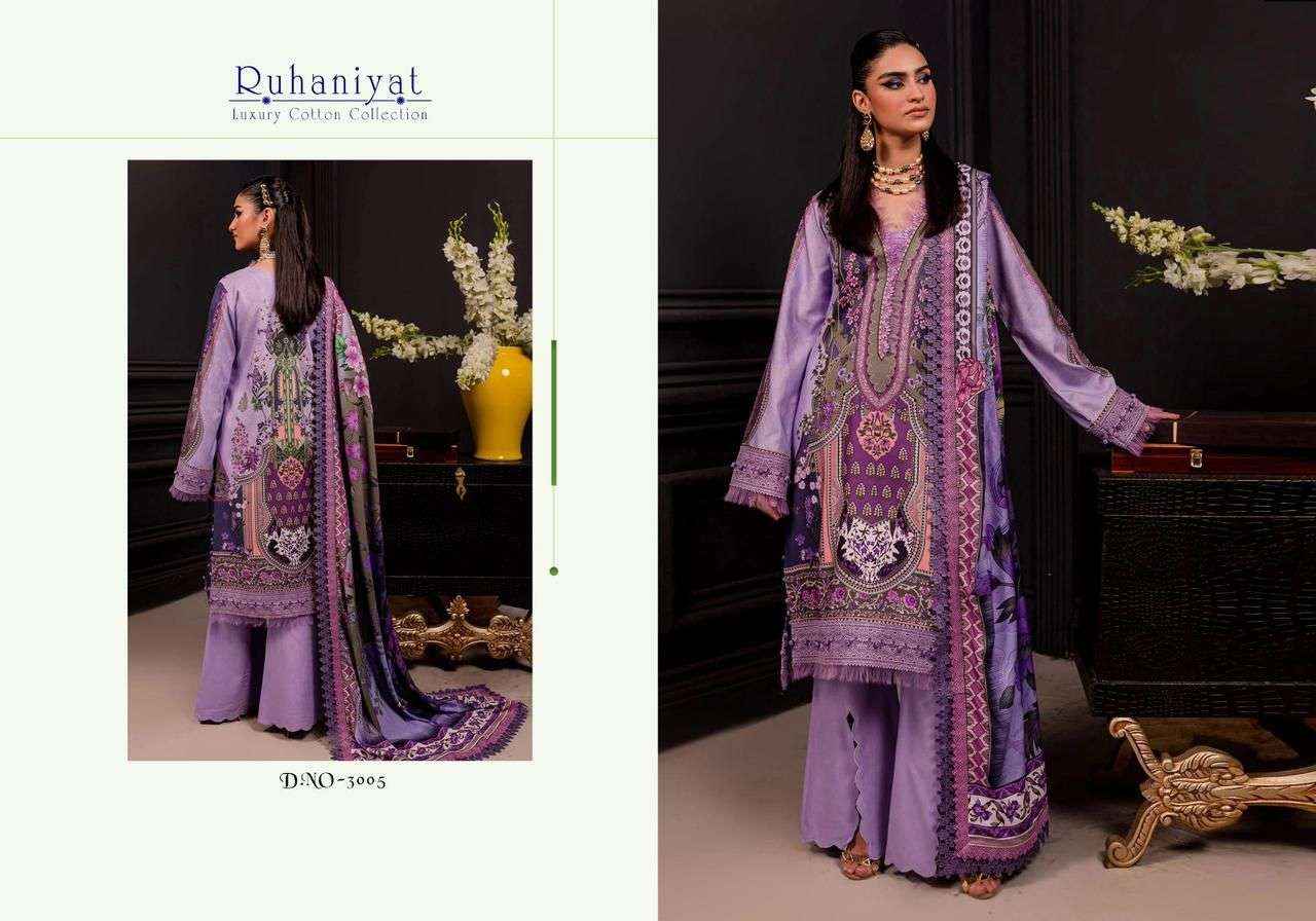 ASIFA NABEEL RUHANIYAT VOL 3 KARACHI COTTON PAKISTANI SUIT