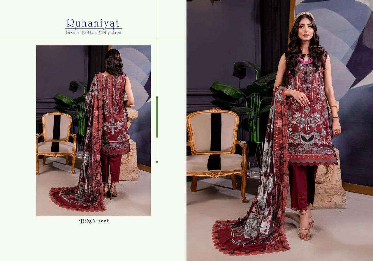 ASIFA NABEEL RUHANIYAT VOL 3 KARACHI COTTON PAKISTANI SUIT