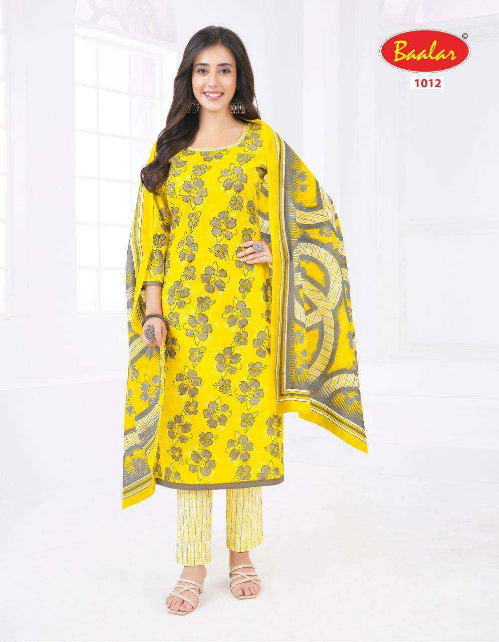 BAALAR COTTON KASHMIR COTTON VOL 1 UNSTITCHED SALWAR KAMEEZ ( 8 PCS CATALOG )