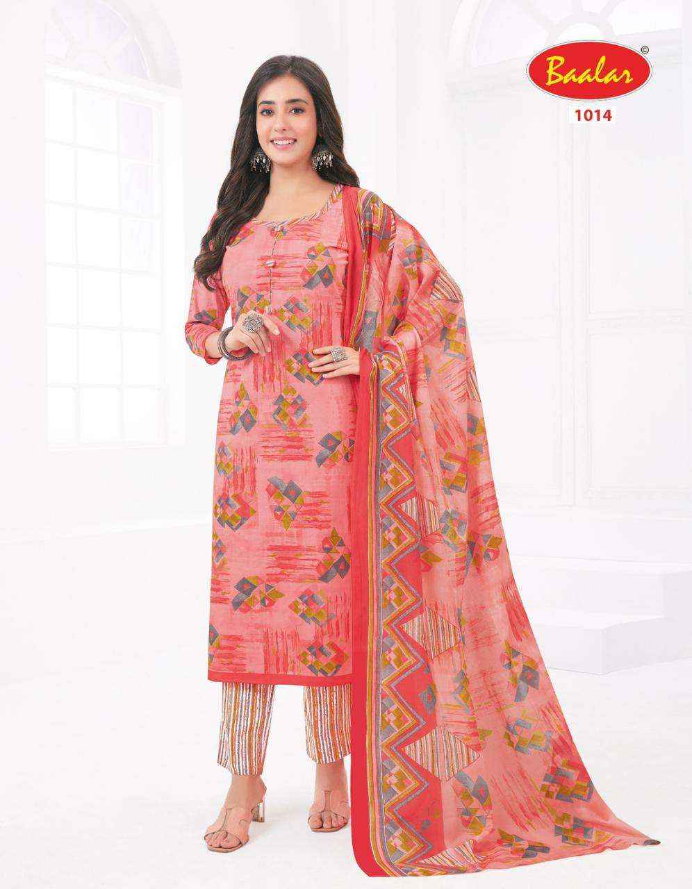 BAALAR COTTON KASHMIR COTTON VOL 1 UNSTITCHED SALWAR KAMEEZ ( 8 PCS CATALOG )