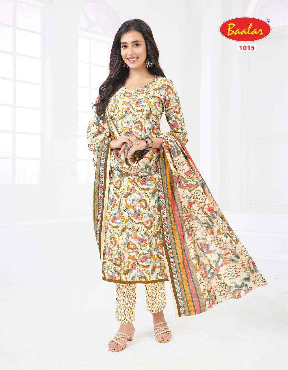 BAALAR COTTON KASHMIR COTTON VOL 1 UNSTITCHED SALWAR KAMEEZ ( 8 PCS CATALOG )