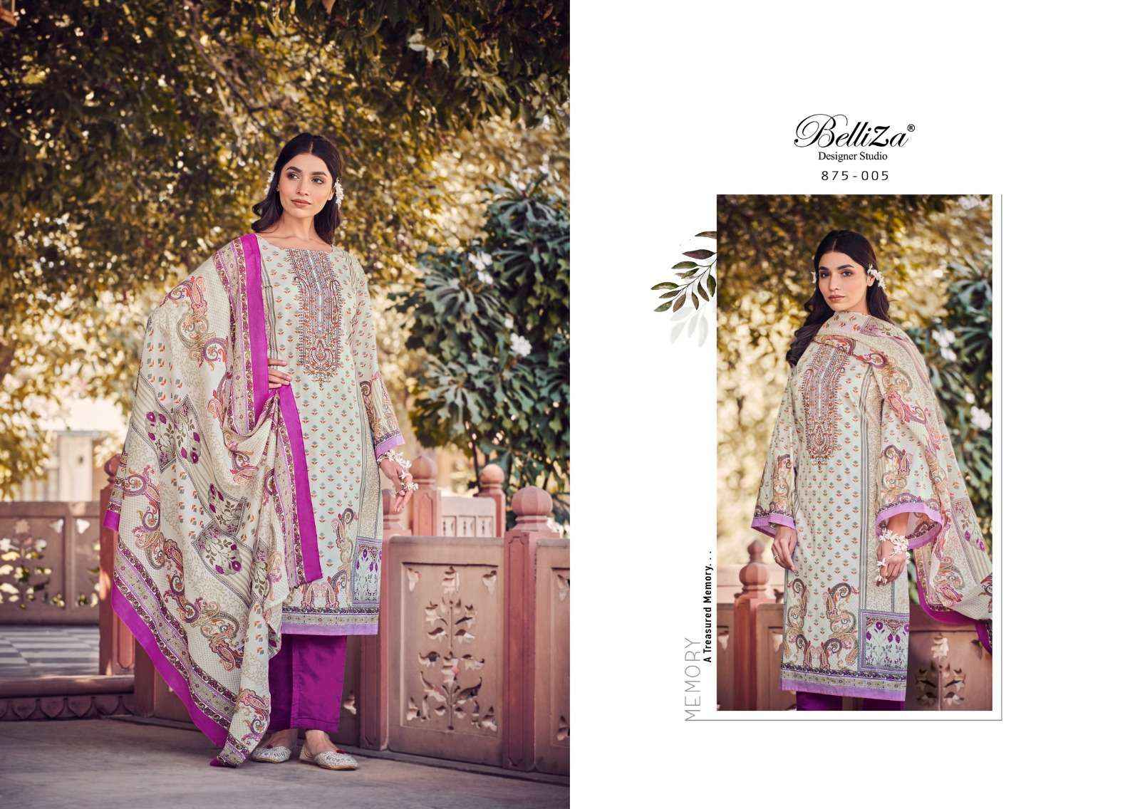 BELLIZA DESIGNER STUDIO NAIRA VOL 31 SALWAR KAMEEZ ( 6 PCS SET )