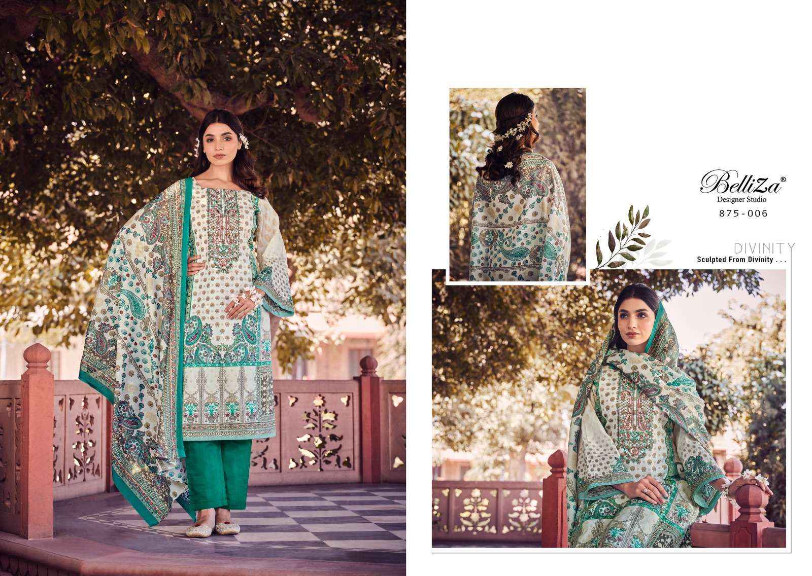 BELLIZA DESIGNER STUDIO NAIRA VOL 31 SALWAR KAMEEZ ( 6 PCS SET )