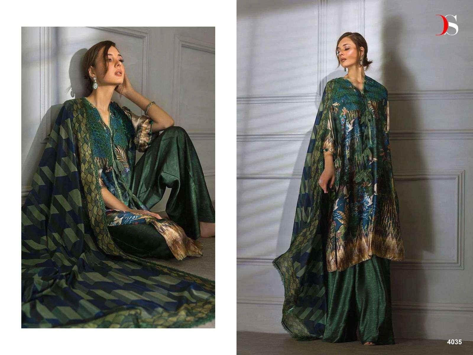 DEEPSY SUITS SOBIA NAZIR SILK 24 VOL 2 SATIN SALWAR KAMEEZ ( 5 PCS CATALOG )