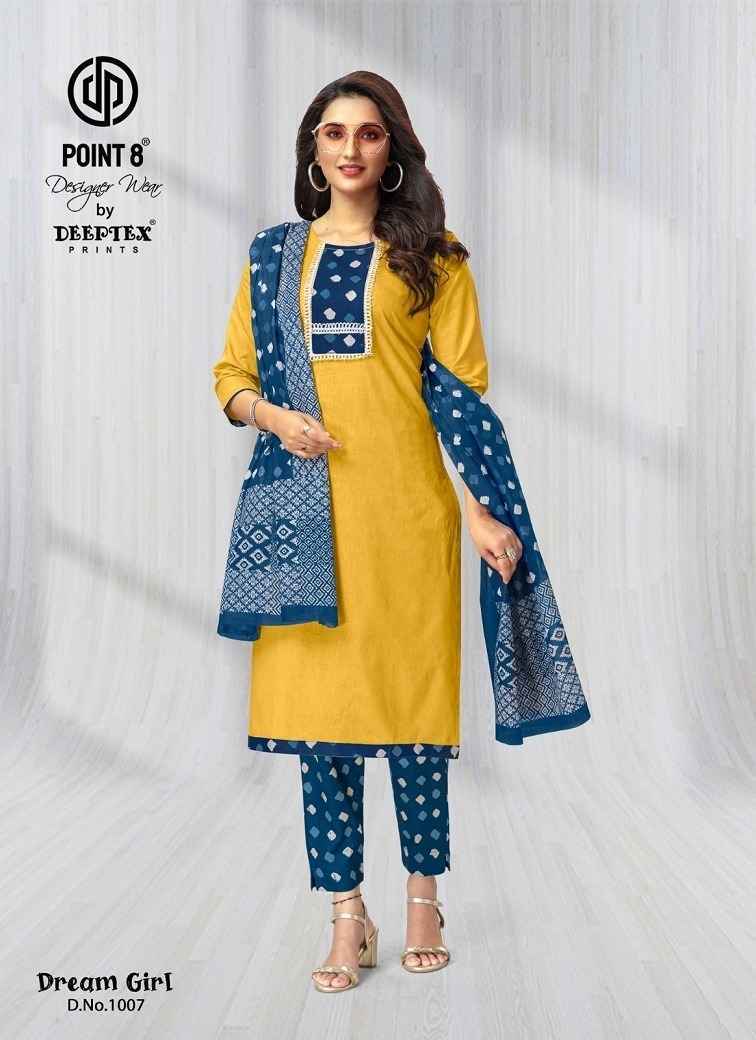 Deeptex Dream Girl Vol 1 Readymade Pure Cotton Suits