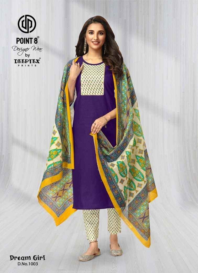 Deeptex Dream Girl Vol 1 Readymade Pure Cotton Suits