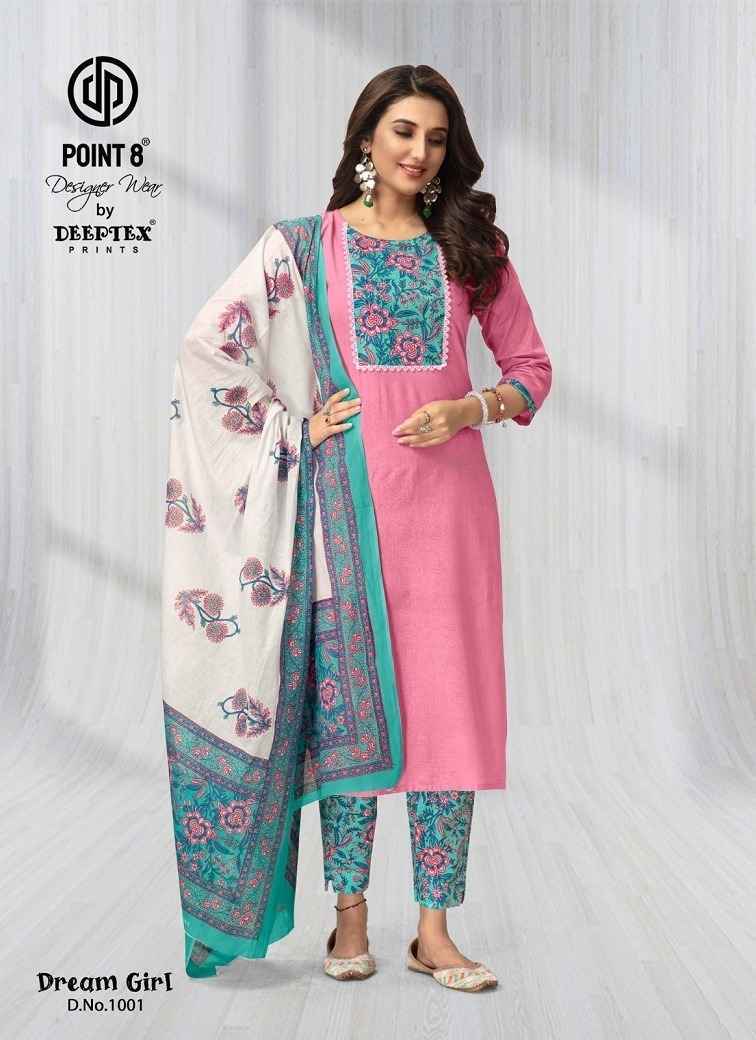 Deeptex Dream Girl Vol 1 Readymade Pure Cotton Suits