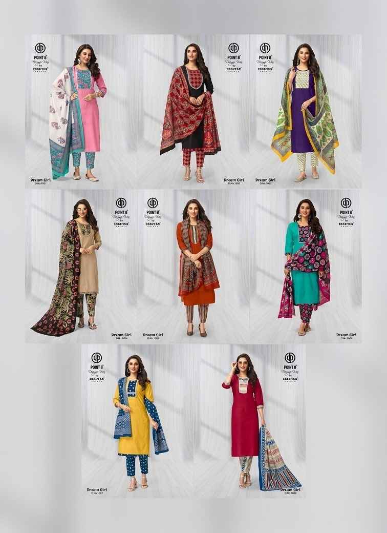 Deeptex Dream Girl Vol 1 Readymade Pure Cotton Suits