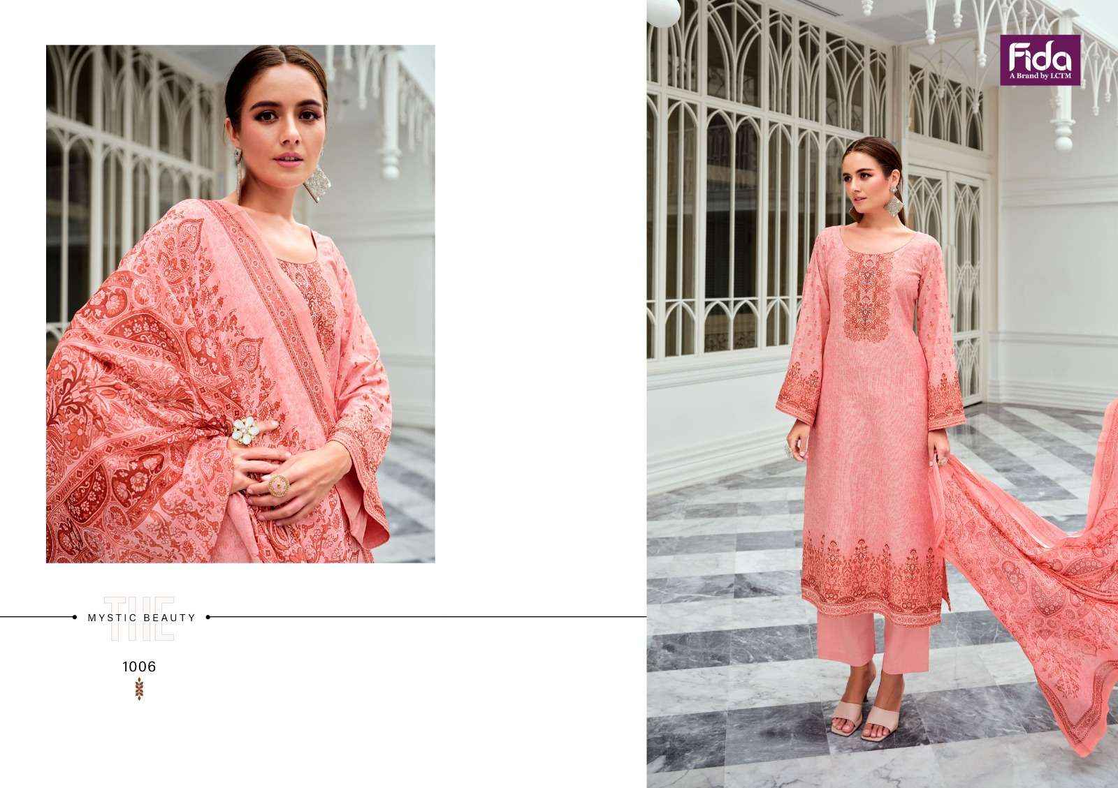 FIDA POSHEEDA KARACHI COTTON SALWAR KAMEEZ ( 6 PCS CATALOG )