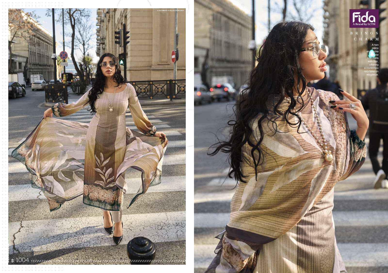 FIDA SANA COTTON DESIGNER DRESS MATERIAL SURAT WHOLESALER