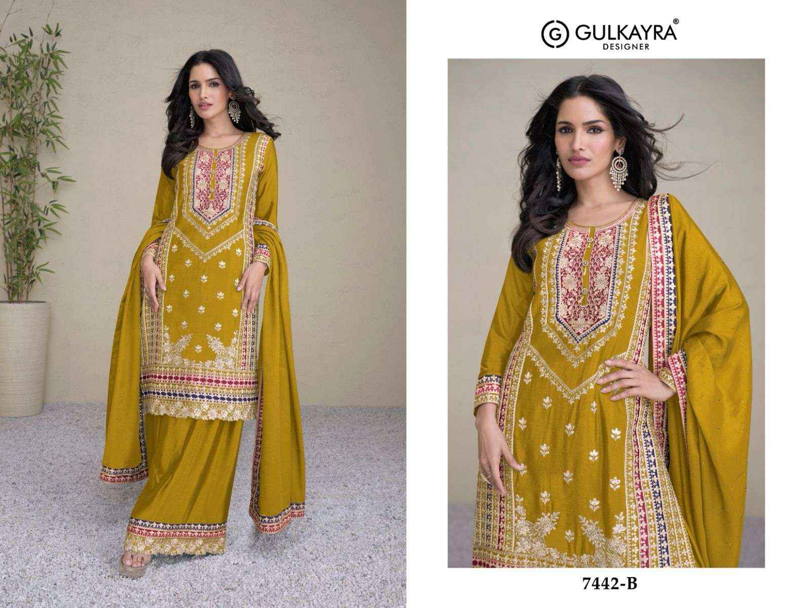 GULKAYRA DESIGNER AMAYRA DESIGNER WEDDING SUITS ( 3 PCS CATALOG )