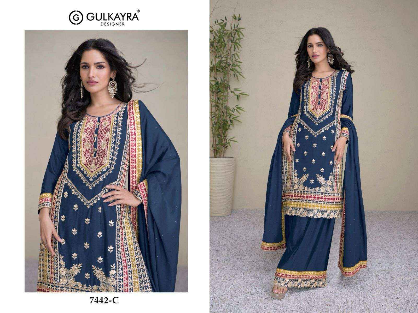 GULKAYRA DESIGNER AMAYRA DESIGNER WEDDING SUITS ( 3 PCS CATALOG )