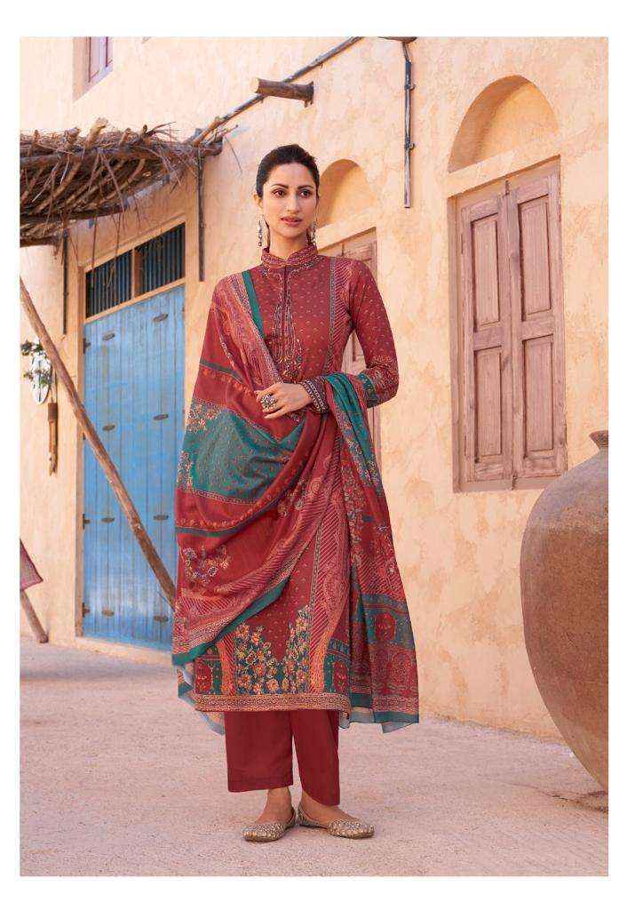 HERMITAGE CLOTHING MEHQADA DESIGNER SALWAR KAMEEZ ( 6 PCS CATALOG )