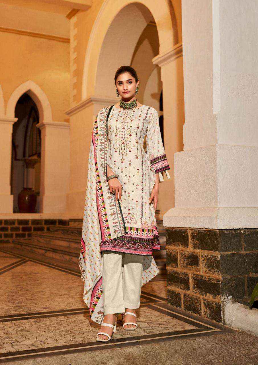 ISHAAL PRINTS EMBROIDERED VOL 6 LAWN COTTON SUITS ( 10 PCS CATALOG )