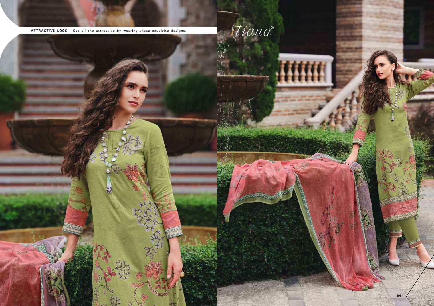 ITRANA LALITA COTTON DIGITAL PRINT DESIGNER SUIT