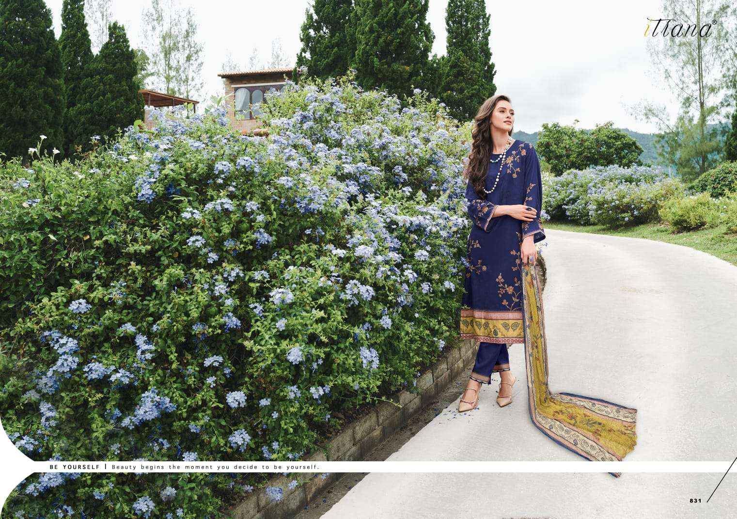 ITRANA LALITA COTTON DIGITAL PRINT DESIGNER SUIT