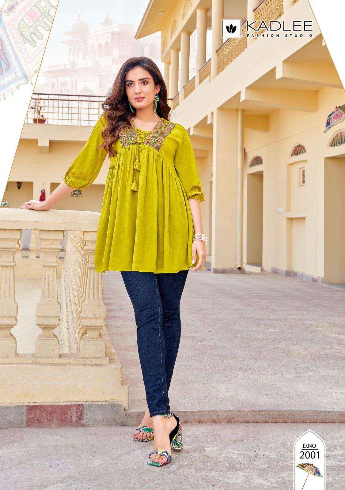 KADLEE FASHION CENTURI FANCY WESTERN DESIGNER TOPS ( 6 PCS CATALOG )