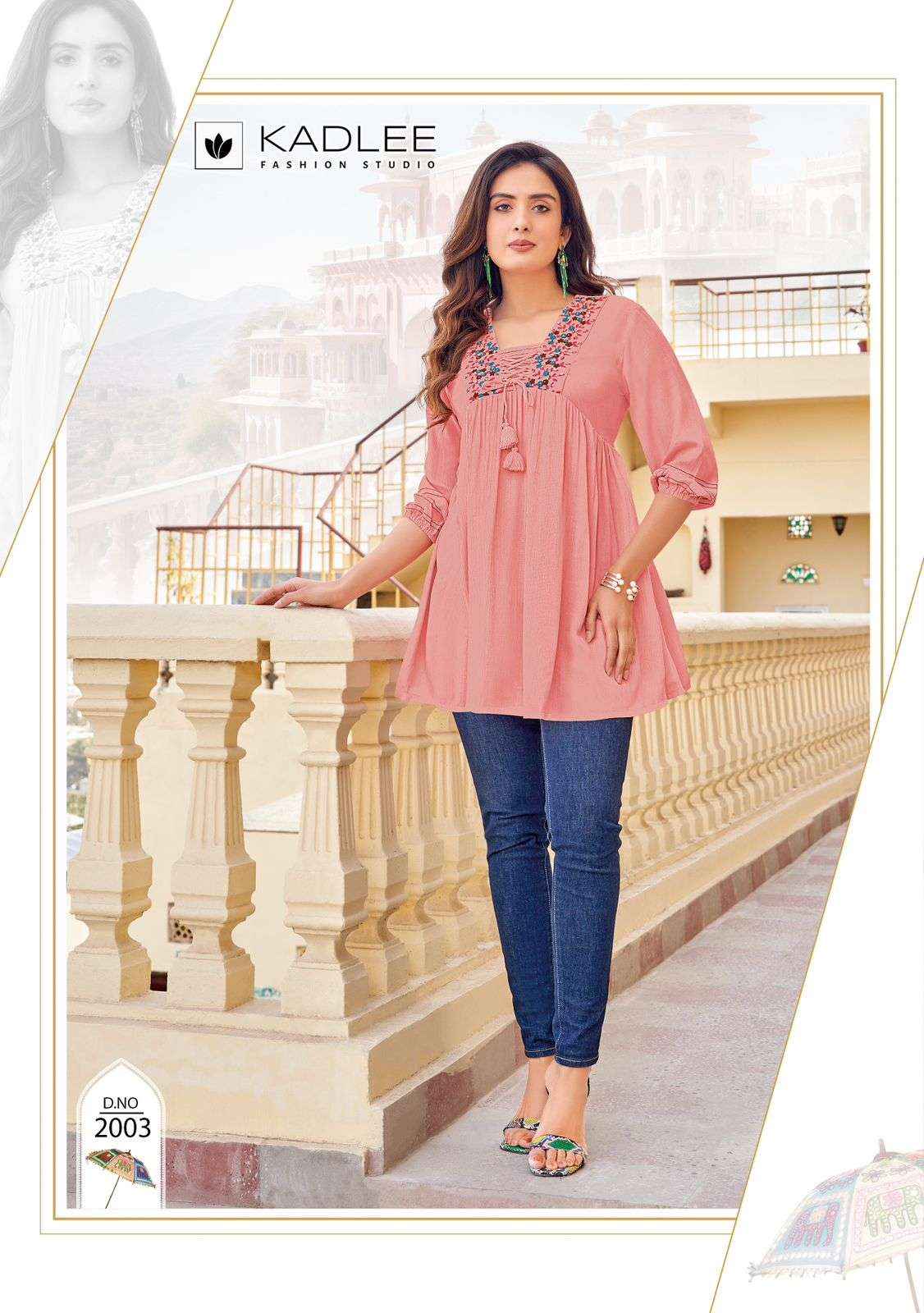 KADLEE FASHION CENTURI FANCY WESTERN DESIGNER TOPS ( 6 PCS CATALOG )