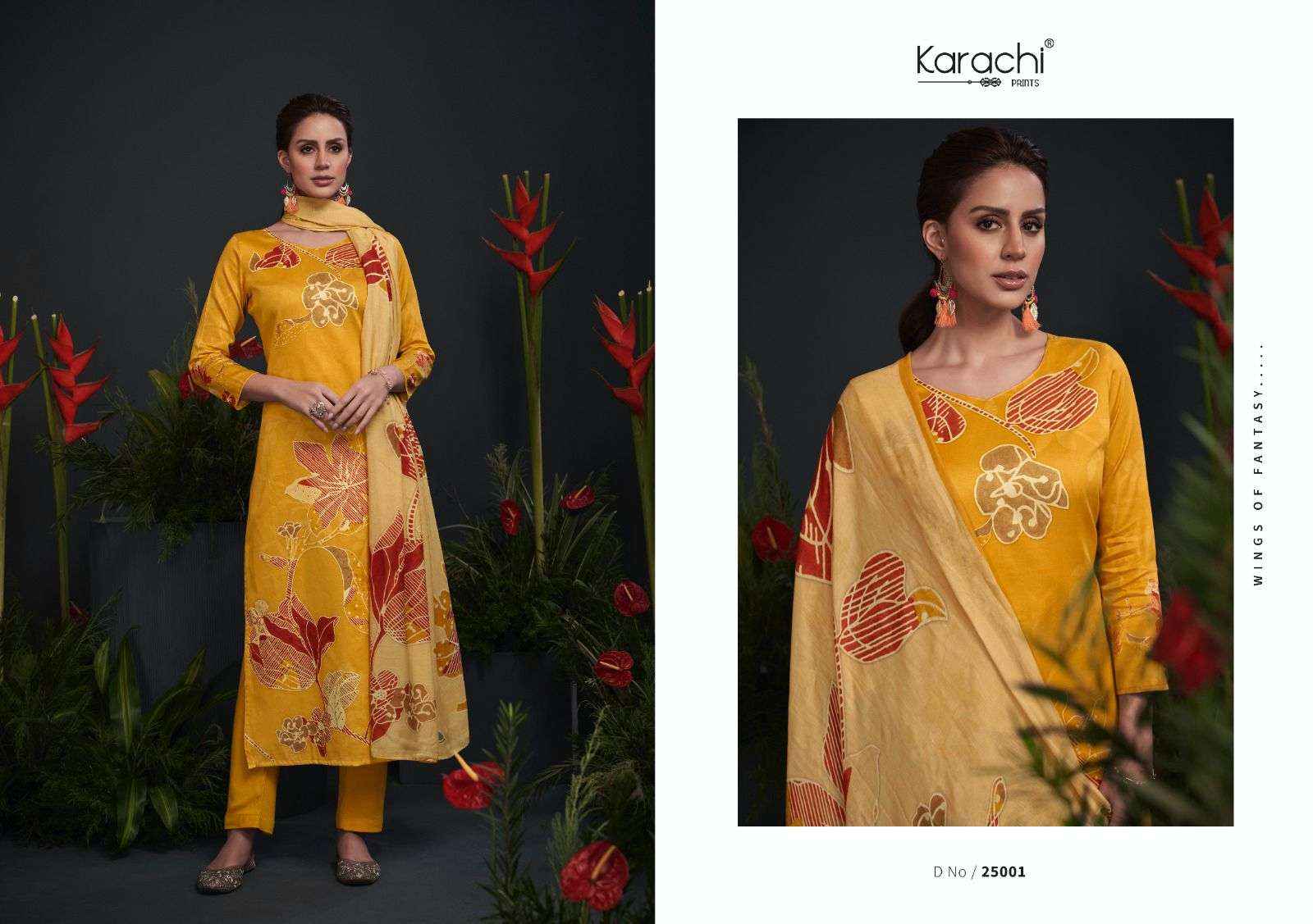 KARACHI PRINTS ZARA SALWAR KAMEEZ WHOLESALE PRICE