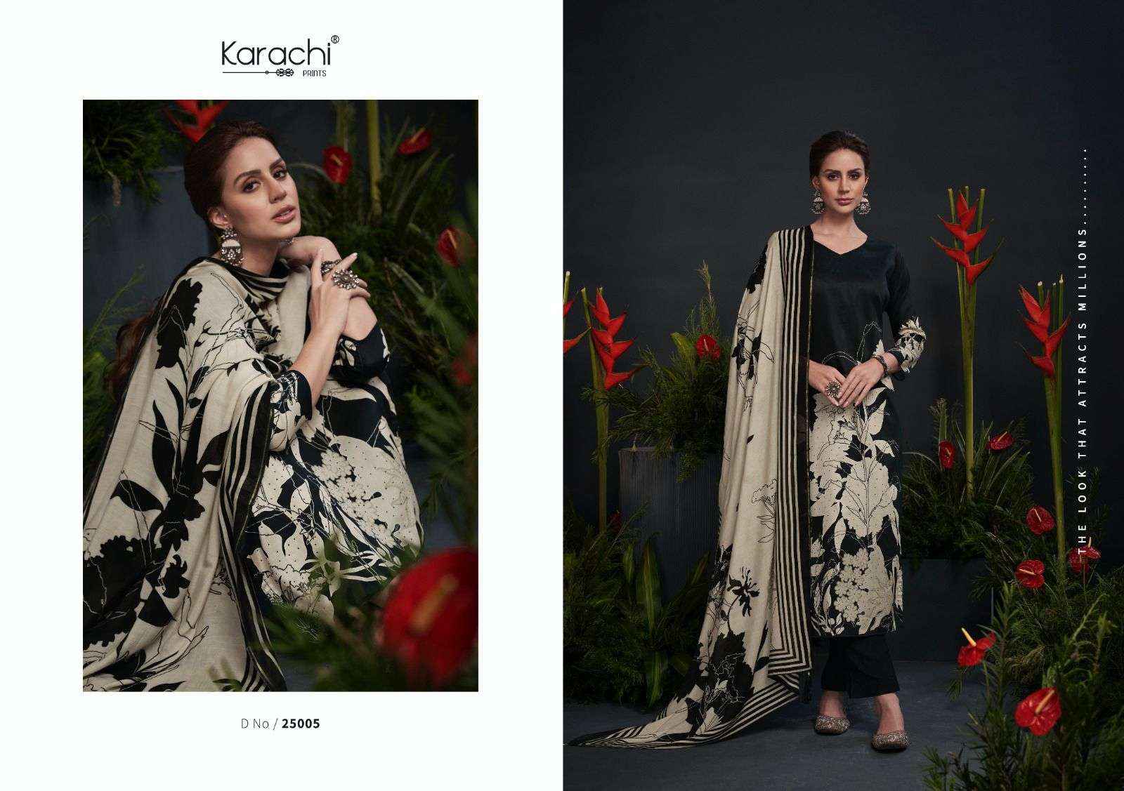 KARACHI PRINTS ZARA SALWAR KAMEEZ WHOLESALE PRICE