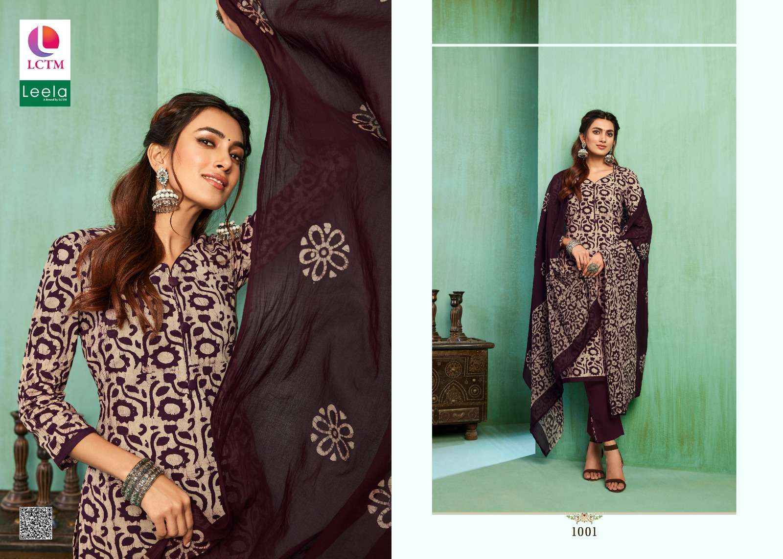 LEELA NETRA COTTON BATIK PRINT SALWAR SUIT ( 6 PCS CATALOG )