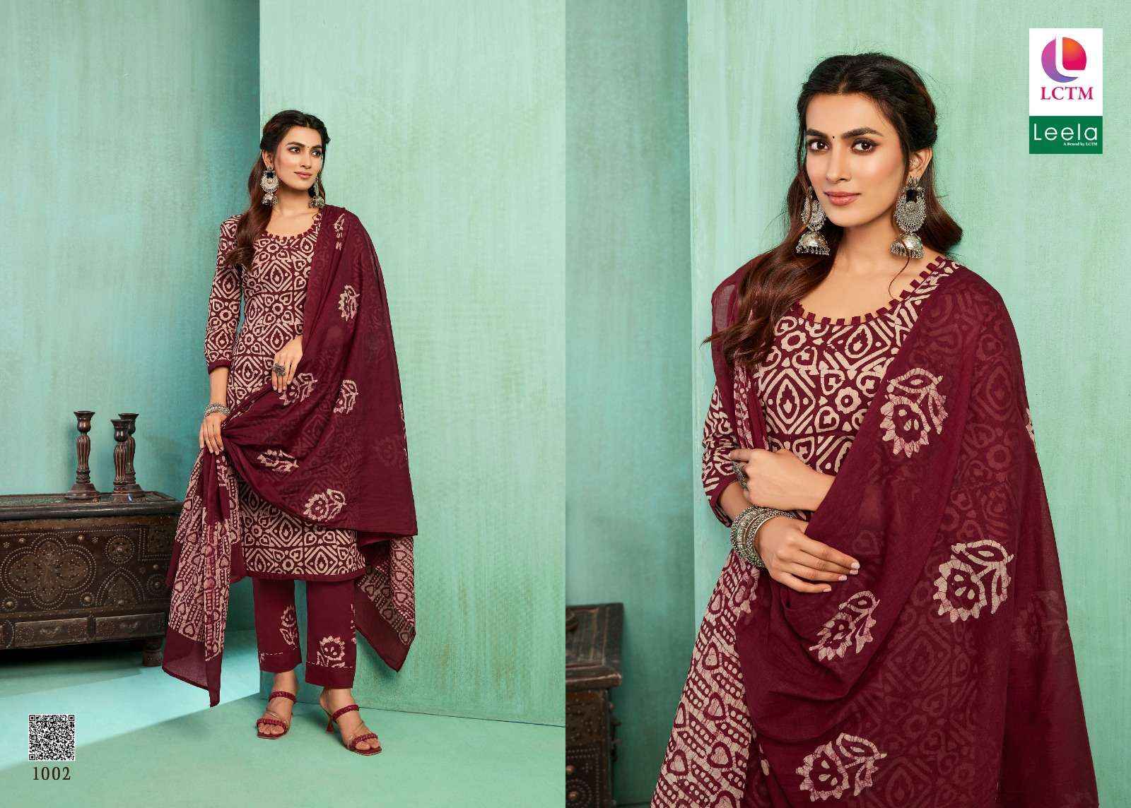 LEELA NETRA COTTON BATIK PRINT SALWAR SUIT ( 6 PCS CATALOG )