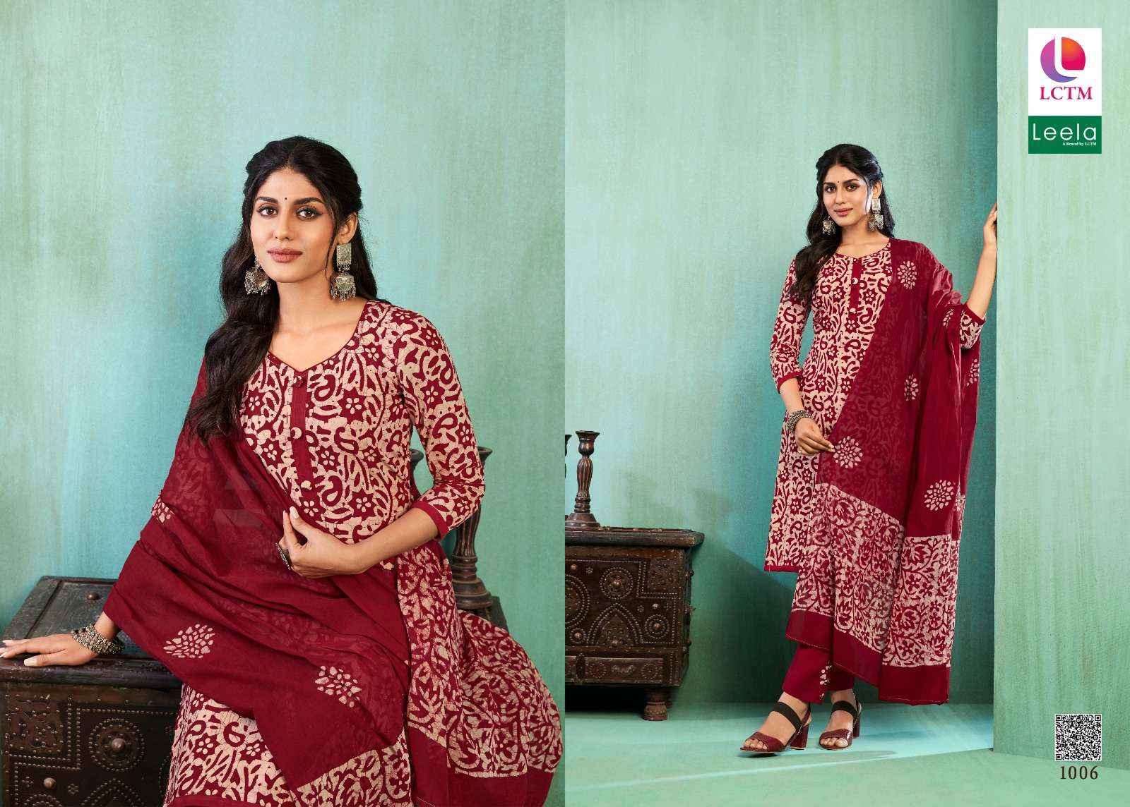 LEELA NETRA COTTON BATIK PRINT SALWAR SUIT ( 6 PCS CATALOG )