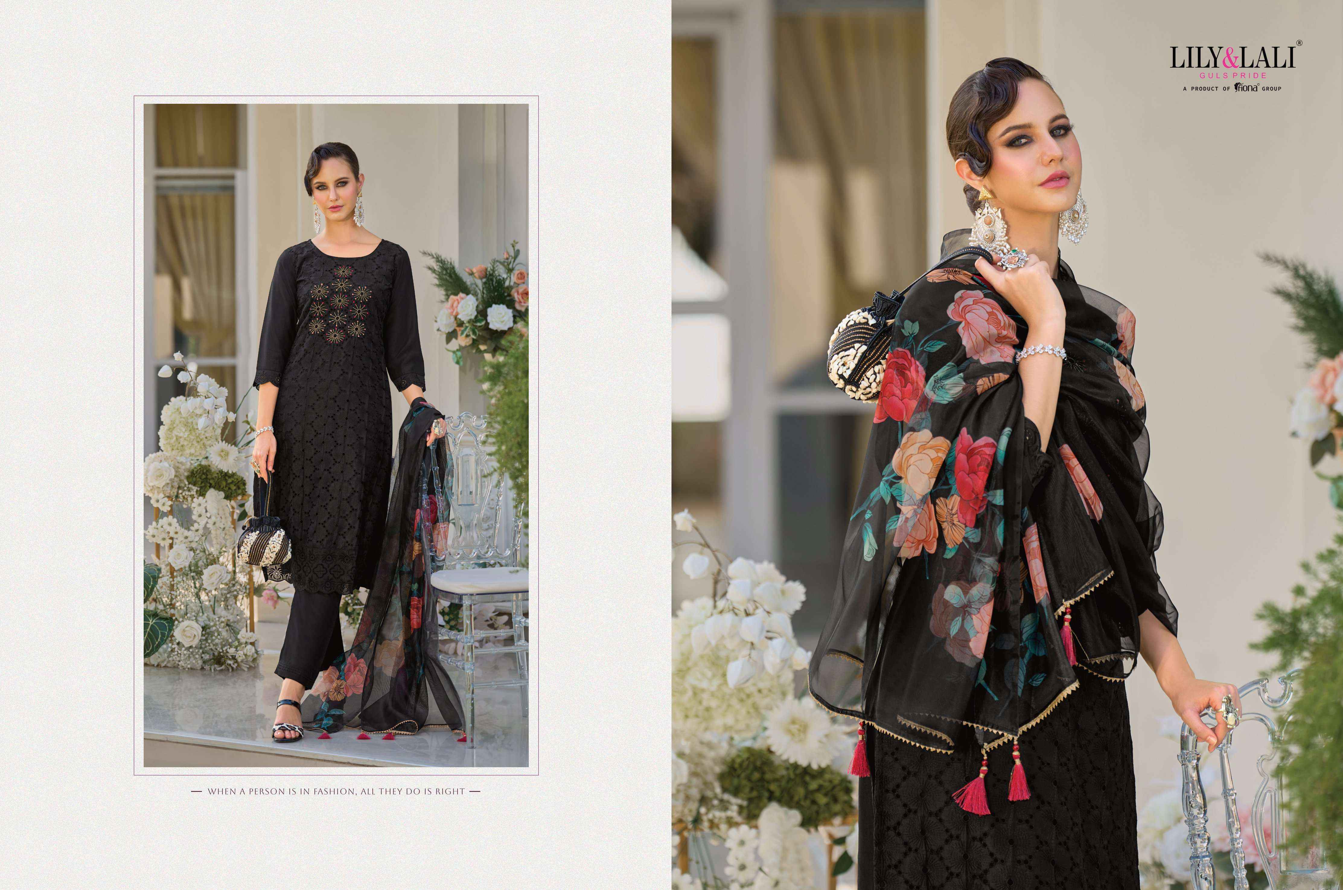 Lily & Lali Karachi Readymade Designer Suits - Wholesale Factory Price